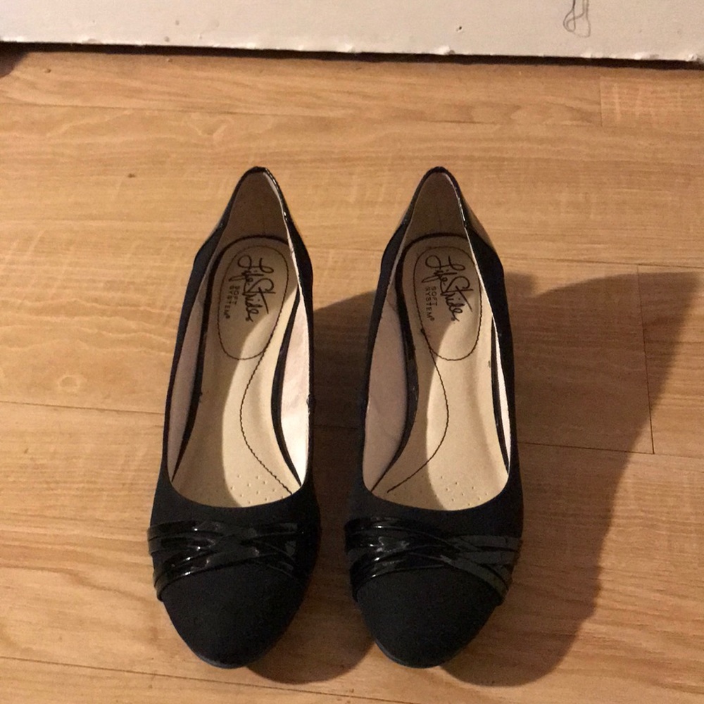 Black heels